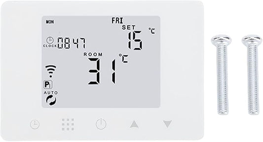 Smart Temperature Controller Digital Display WiFi Smart Thermostat APP Control Thermostat for Home Office Hotel