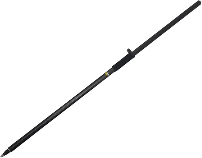Carbon Fiber 2M 2Section Survey Pole–GPS Rover Rod 6.5FT/2M 2Sections Design for Land Surveying & Engineering – RTK GPS/GNSS Accessory –Includes Level Vial & Carrying Bags (GLS22-B)