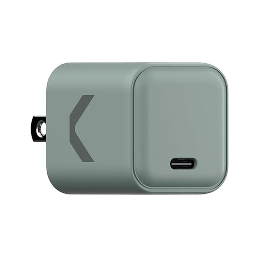 CLEMM Core 35W USB-C Charger, Core GaN PPS, USB-C Power Adapter for iPhone 16/15/14/13/12/11/X, Galaxy S24 Ultra/S23 (Core 35)