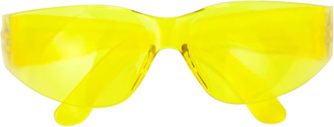 BISON LIFE Keystone Color Lens Safety Glasses | Anti Scratch | Impact Resistance | ANSI Z87.1 Standard | UV 400 Protection