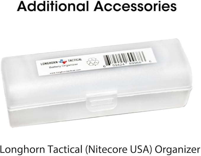 Nitecore P20iX Tactical Flashlight, 4000 Lumen USB-C Rechargeable High Lumen Super Bright with LumenTac Organizer