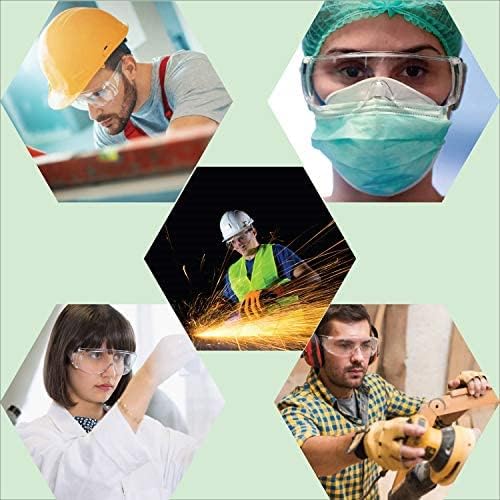 X Power Square and Oval Anti-Fog Safety Goggles Double Sides Anti-Fog (Made in Taiwan)