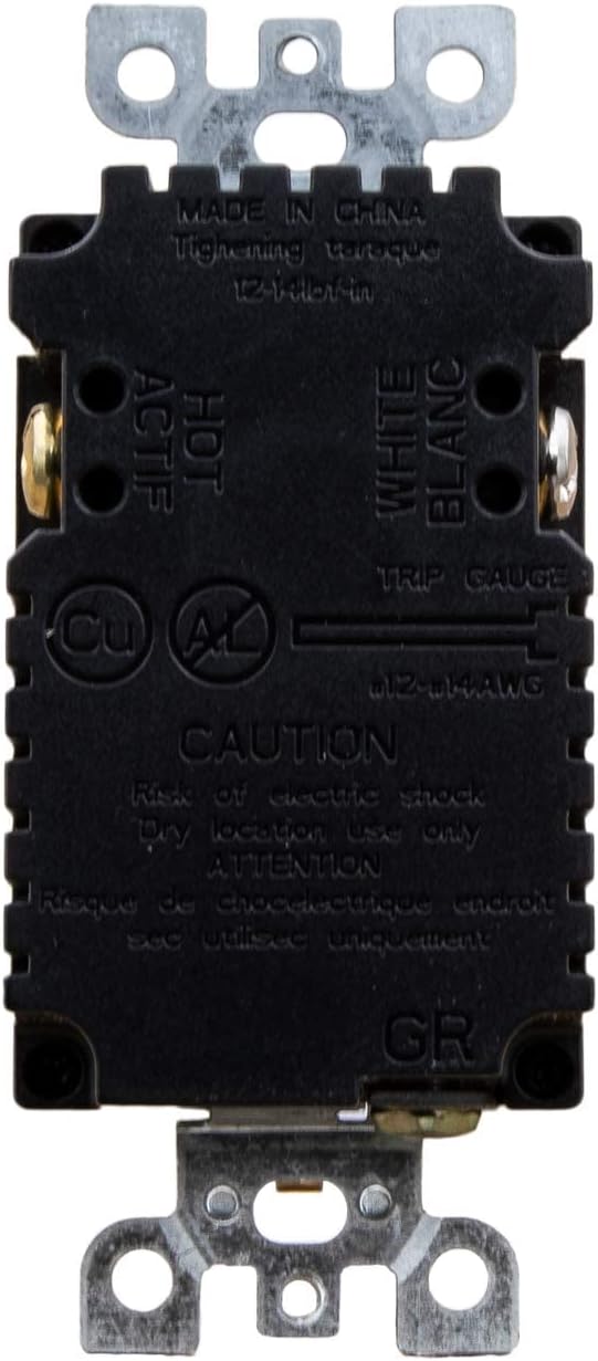 Maxxima USB Receptacle Outlet - 4.8A USB C/A High Speed 4 USB Wall Charging Ports, Vertical Multi-Plug Socket, Electrical AC Replacement, Outlet Wall Plate Included - White