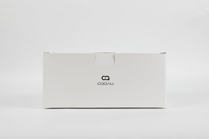 COOAU Cameras for Home Security, 2K 360° Solar Security Cameras Wireless Outdoor, Low-Light Rechargeable, Easy to Install, Surveillance Cam with AI Smart Detection,Color Night Vision,Two-way Audio