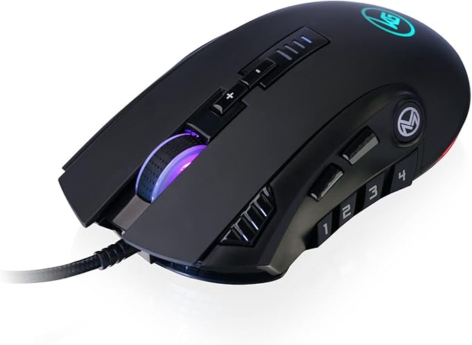 IOGEAR 12 Button MMO Gaming Mouse -GME680