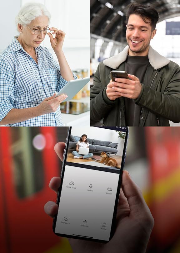 Nexxt Solutions Smart Wi-Fi Indoor Pan and Tilt Camera - 2K HD, Motion Detection, Night Vision, Two-Way Audio, Remote Access Alexa & Google Home Compatible | Camara de Seguridad