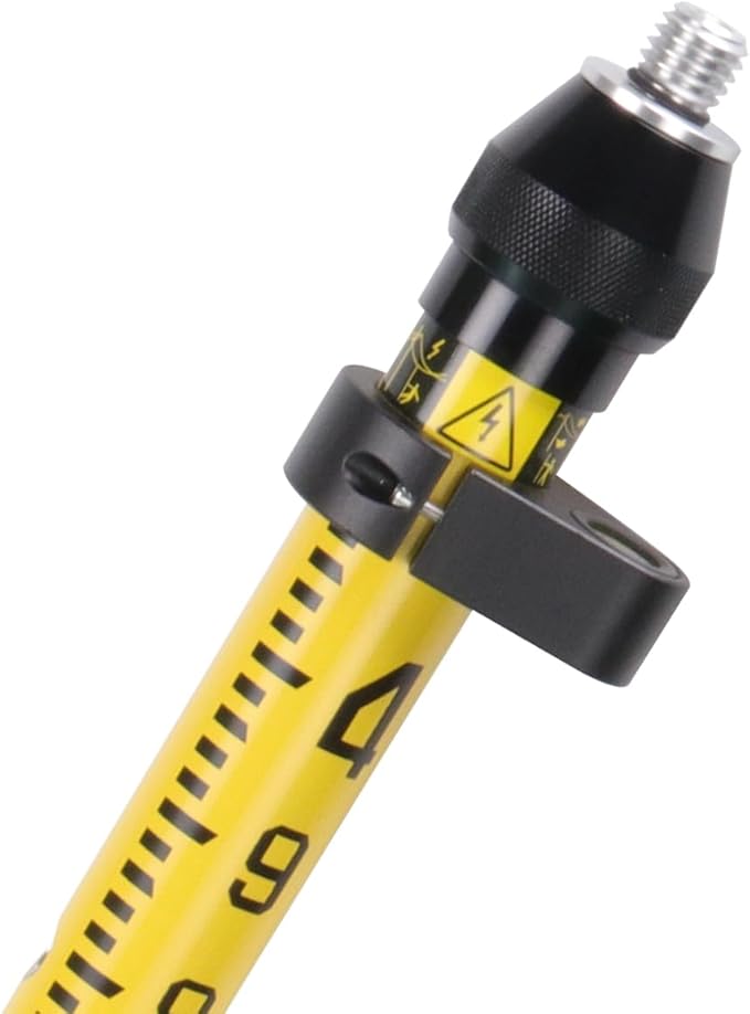 Aluminum GPS Pole, GPS Poles with Snap-Lock for Land Surveying & Engineering GPS/GNSS Accessory and Instruments (GLS26A)