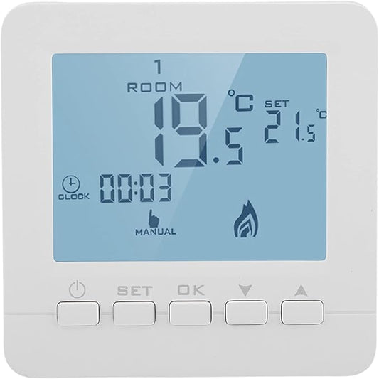 Programmable Thermostat Digital Thermostat , Digital Thermostat Gas Fireplace Thermostat Low Voltage Thermostat Lcd Display Smart Temperature Controller