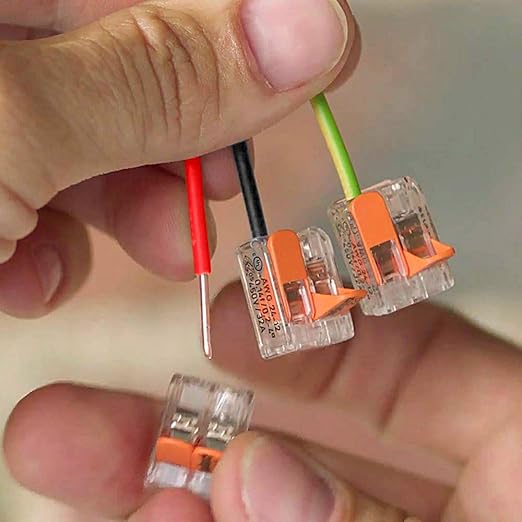 WAGO 221 Lever-Nuts 36pc Compact Splicing Wire Connector Assortment. Includes 221-412, 221-413, 221-415