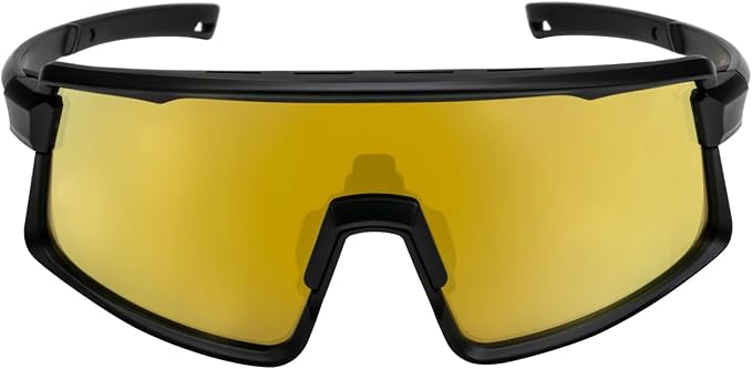 X Power ANSI Z87+ Safety Shield Sunglasses Impact Resistant Polycarbonate Lens & Frame (Made In Taiwan)