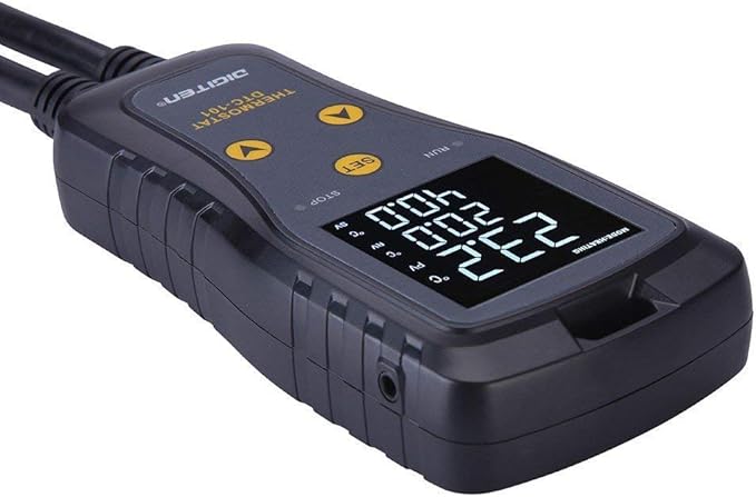 Digital Temperature Controller Simple Stage Thermostat Outlet Heating & Cooling Mode for Chest Freezer Refrigerator Homebrew Fermenter Greenhouse 110V 10A 1100W