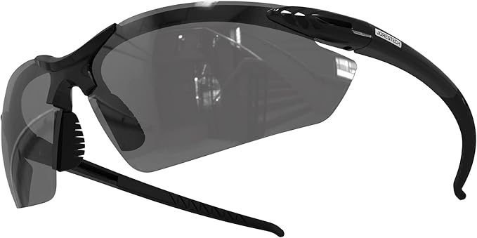 JORESTECH Safety Eyewear, ANSI Z87+ Impact Resistant Polycarbonated Eye Protection Safety Glasses, pack of 12
