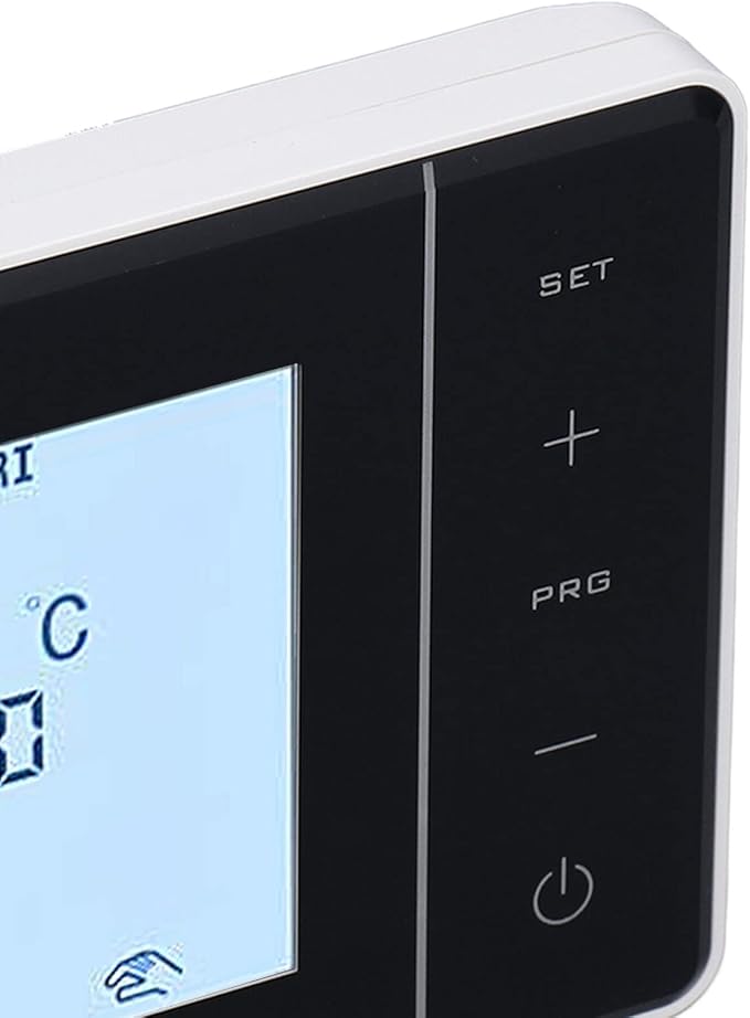 Programmable Thermostat TX9600TS Programmable Large Touchscreen Heating Cooling Thermostat, White