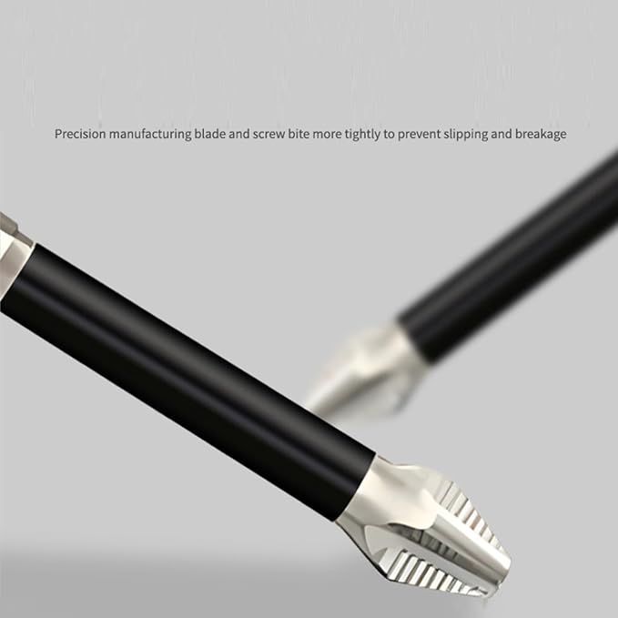 6Pcs High Magnetic Screwdriver Drill Bit Set, Strong Magnetic Durability Screwdriver Drill Bit Set, Magnetic Electric Screwdriver Set, Electric Precision Screwdriver Set, 25 50 65 70 90 150mm