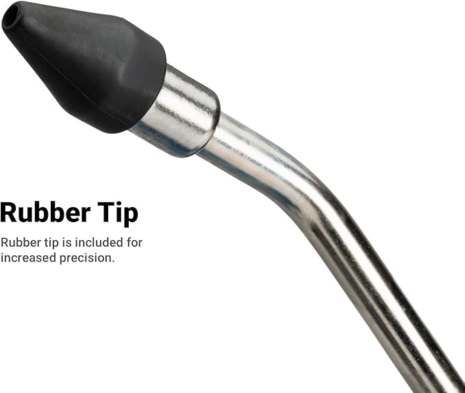 Capri Tools 5 in. and 12 in. Air Blow Gun Kit with Rubber Tips