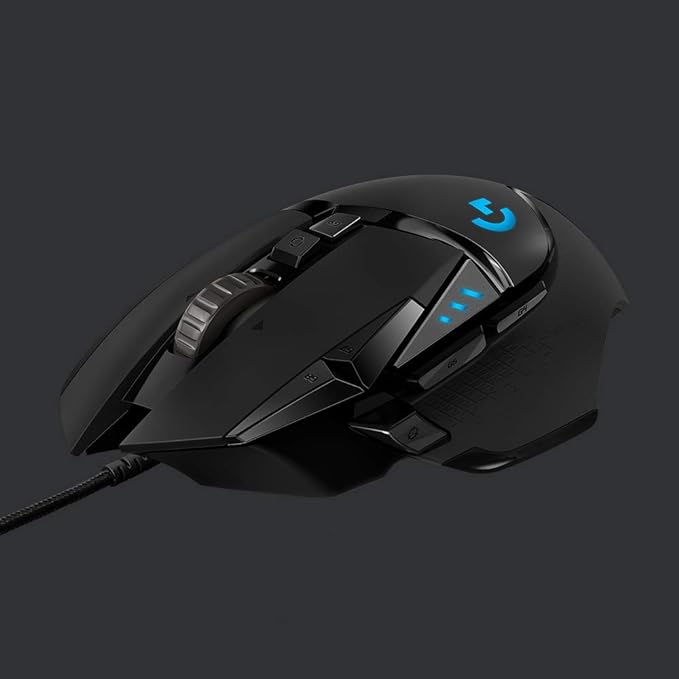 Logitech G502 Hero Wired Gaming Mouse + G Pro X Gaming Headset Bundle - Black