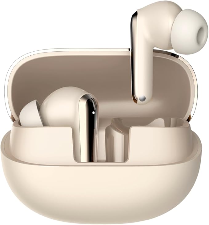 ANC Wireless Earbuds with Big Bass Durable, Lightweight Design for Noisy Factories, Gym, and Travel, Includes 3-Size Tips for Secure Fit