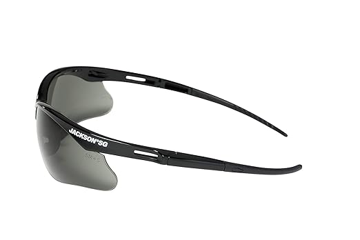 Jackson Safety SG Safety Glasses - Eye Protection for Men & Women - ANSI Z87.1 - Pack of 12 (Multiple Styles)