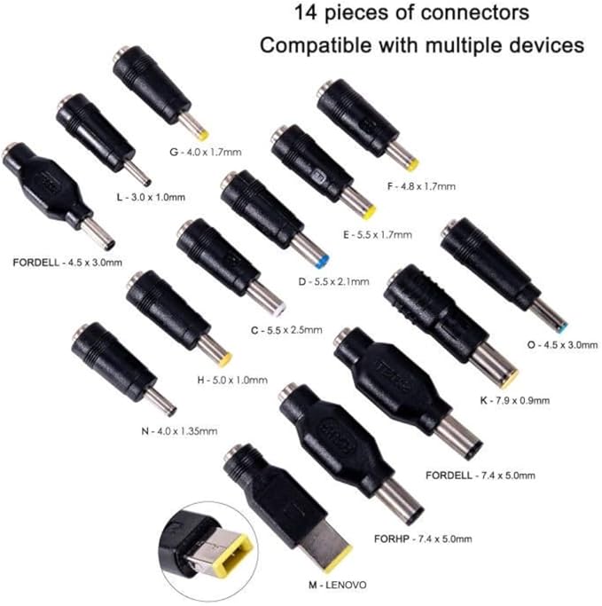 50000mAh Power Bank for Laptop, High Capacity Portable Charger with Fast Charging DC Output 5/8.4/9/12/16/20V External Battery Charger for Dell,HP,MacBook Pro,Samsung, iPhone, and More