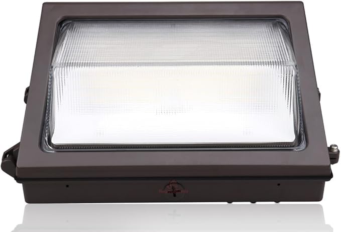 RuggedGrade 120W LED Wall Pack with Photocell - Durado IV Series - 17,400 Lumens - 5000K Bright White - Outdoor LED Wall Light - DLC 5.1 Premium