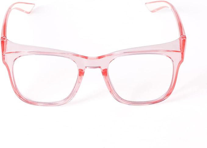 JING LEI Safety Glasses Goggles Anti-Fog UV400 Dust Protection Fashionable Pollen Glasses Lab Goggles for Women & Men