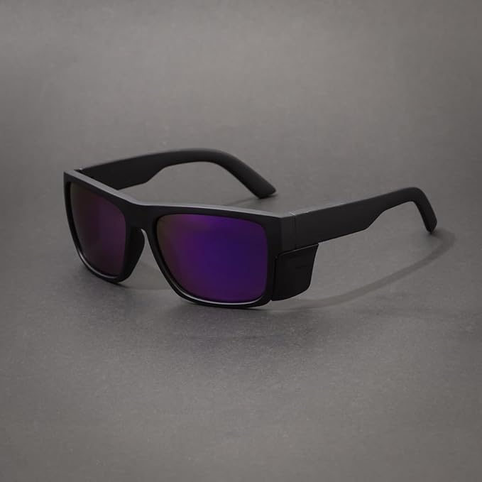 UV400 Polarized Safety Sunglasses – ANSI Z87.1 Certified, 100% UV Protection, Anti-Glare, Impact Resistant