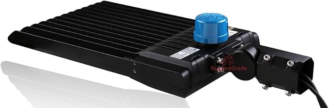RuggedGrade 50,000 Lumen - 300 watt NextGen XT II Series LED Shoebox Lights - 170lm to watt -Dimmable - with Photocell - Slip FIT Mount -10KV Surge - with DC Sensor Port