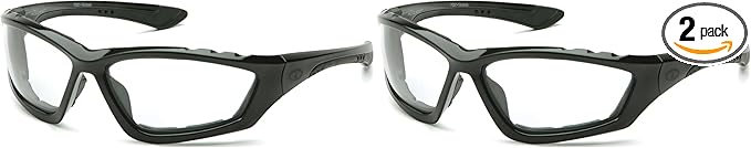Pyramex Safety Accurist Safety Glasses, Black (Pack of 2)