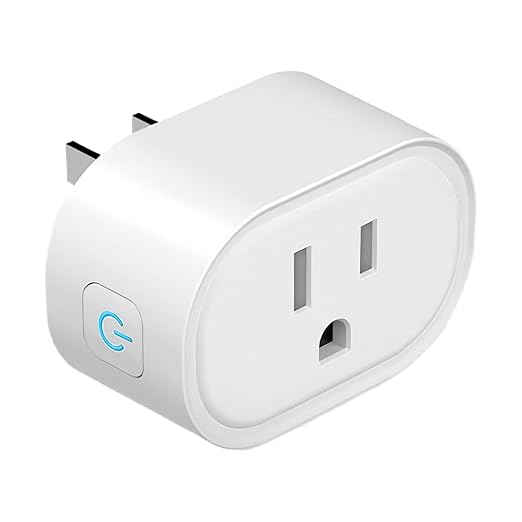 YNF Mini Smart Plug, Simple Setup with One Voice Command, Smart Plugs That Compatible with Alexa , Remote Control, Timer & Schedule, BLE Mesh Plug Requires Alexa Echo （1 Pack）