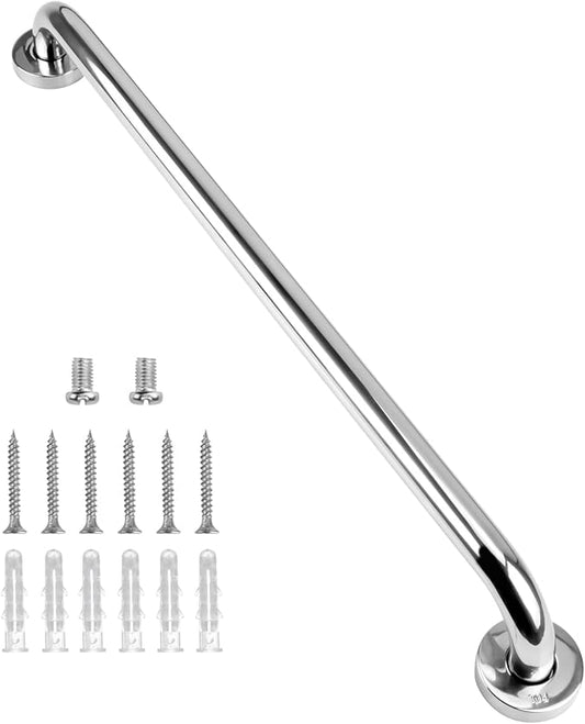 supregear Grab Bars for Shower, 32-Inch Bathroom Safety Handles for Elderly, Stainless Steel Handicap Grab Rail for Kitchen Bedroom Bathtub and Steps