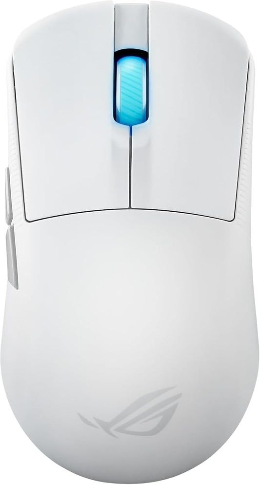 ASUS ROG Harpe Ace Mini Wireless Gaming Mouse – Small Compact Design, 49g Lightweight, 36K DPI AimPoint Sensor, Esports & FPS Gaming, Pro-Approved, White