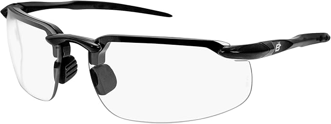 Birdz Eyewear Skyline ANSI Z87.1+ Safety Transition Sunglasses Anti-Fog, UV, Black