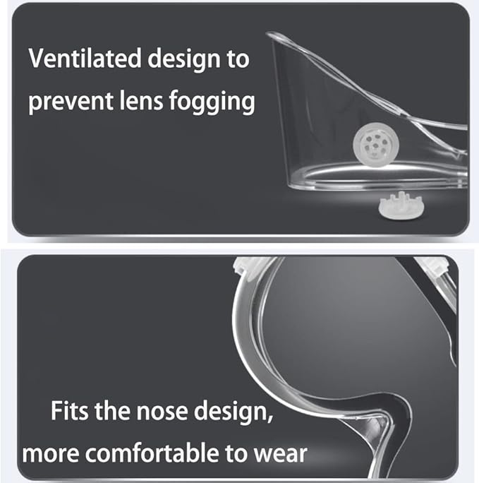 Kid Safety Goggles 8 Pack - Adjustable Lightweight Boys Girls Protective Safety Glasses Crystal Clear Eye Protection