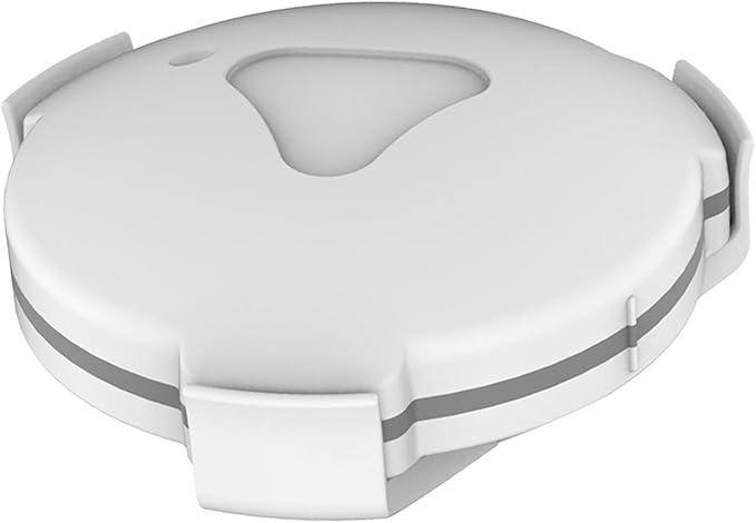 Feit Electric Smart Wi-Fi Water Leak Sensor with Audible Alarm, Wireless, Indoor/Outdoor, 24/7 Home Security System with Mobile App Notification, Battery Operated, No Hub Required, H2O/WiFi