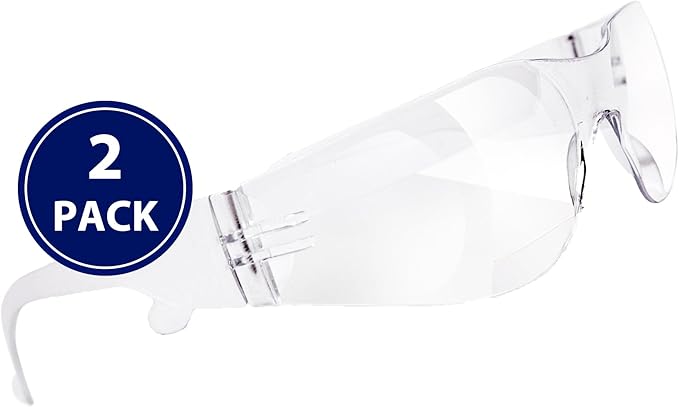 Quest Protective Apparel Safety Glasses - Impact Resistant Lens