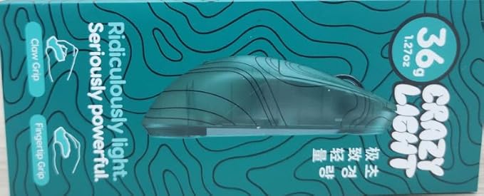 Pulsar Gaming Gears X2 Crazylight Wireless Gaming Mouse, Ultra Lightweight 1.27 oz (36g), Optical Switch, 32000 DPI, 750 IPS, XS-1 Sensor, 8k Compatible (RandomFrankP Edition)