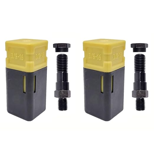 2PCS Riveting nut Tool Replacement Mandrel, Metric and SAE Mandrel (3/8-16)