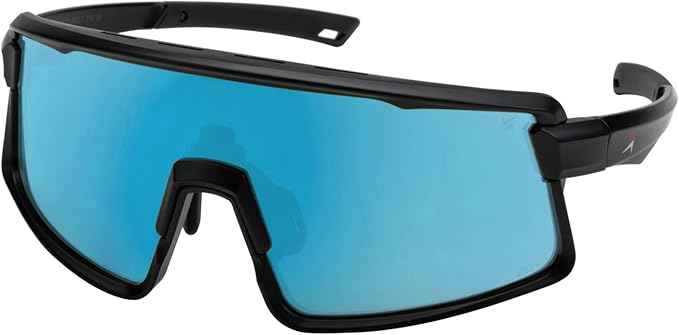 X Power ANSI Z87+ Safety Shield Sunglasses Impact Resistant Polycarbonate Lens & Frame (Made In Taiwan)