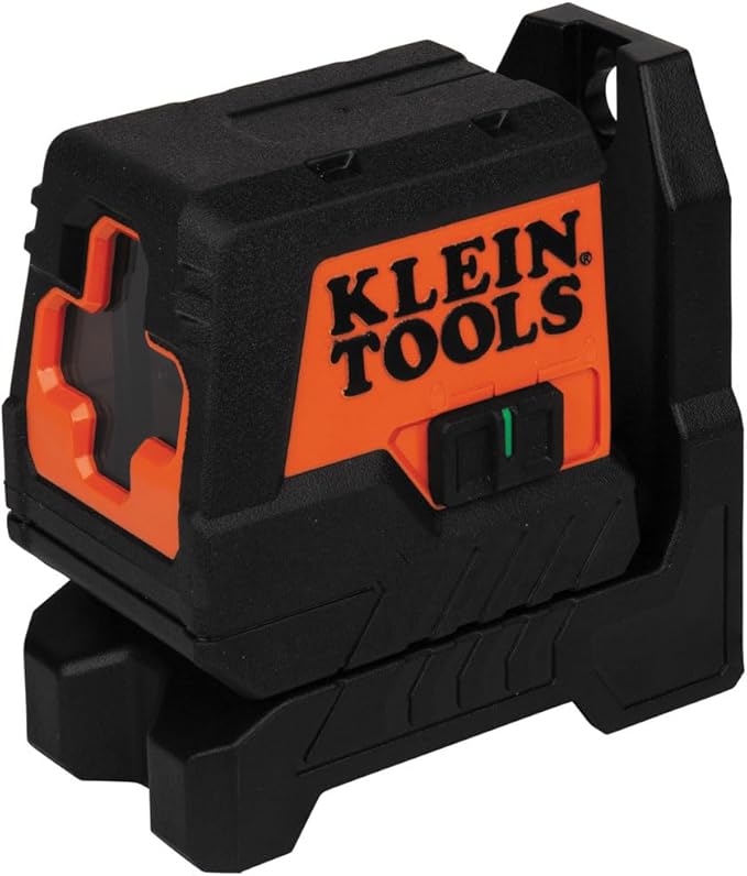 Klein Tools 93MCLG Self-Leveling Laser Level, Mini Cross-Line Level, Leveling Alignment Tool, Bright Green Horizontal and Vertical Lines