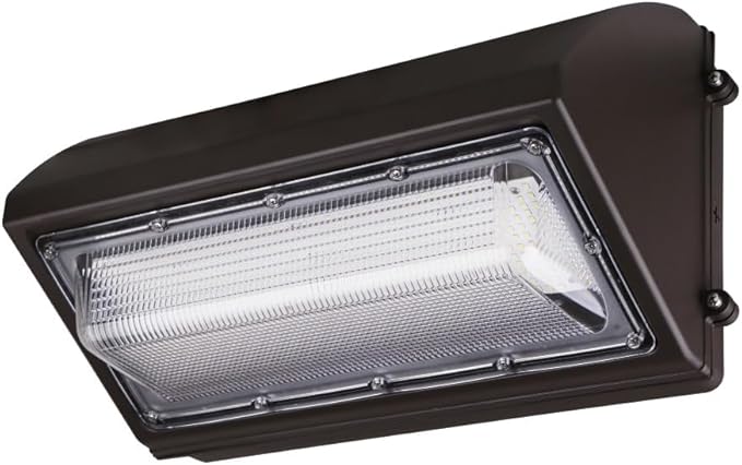 RuggedGrade 200W LED Wall Pack with Photocell - Durado II Series - 26,000 Lumens - Semi Cut-Off - 5000K Bright White - Outdoor LED Wall Light - DLC 5.1 Premium