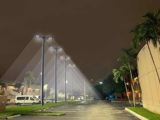 Motion Sensor - 150 Watt LED NextGen III Parking Lot Light - 21,000 Lumen - 5000K - ARM Mount