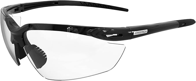 JORESTECH Safety Eyewear, ANSI Z87+ Impact Resistant Polycarbonated Eye Protection Safety Glasses, pack of 12