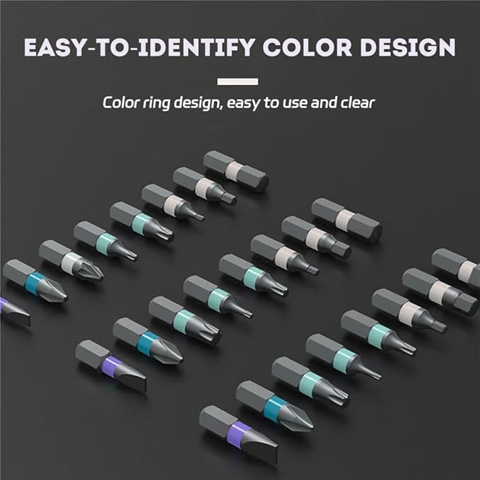 Duke Rs1 24-In-1 Multi-Function Ratchet Screwdriver Set, 24 In 1 Magnetic Ratchet Screwdriver Set, With Multifunctional Reversible High Torque Drive Handle, Portable Storage, Labor-Saving Design (1)