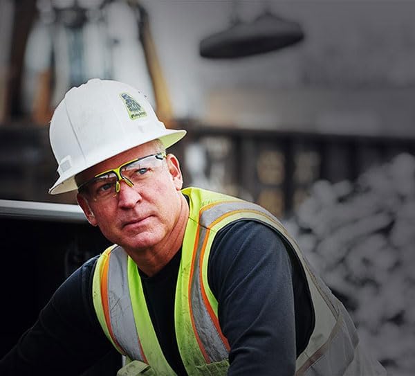 HexArmor VS300 Safety Glasses with Adjustable Side Arms Z87+ for Men and Women