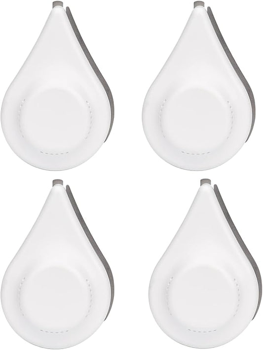 THIRDREALITY Zigbee Water Leak Sensor with Dripping Detection 4 Pack, 120 dB Alarm, App Notifications Enabled When Compatible with Home Assistant and Compatible Zigbee HUB, Batteries Included