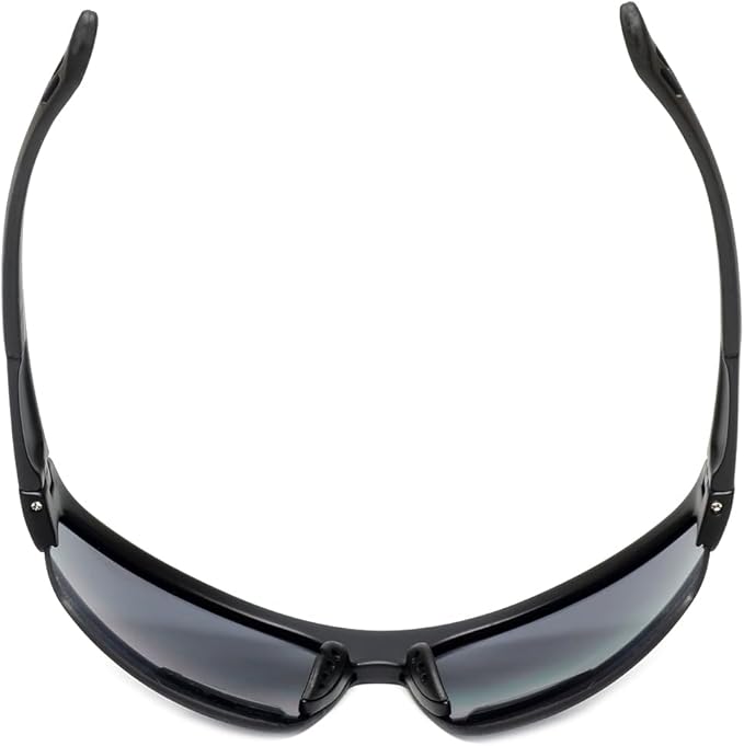 Calabria Sport 202BF Bifocal Reading Safety Glasses Readers Men Women Anti Fog Wrap Around Tinted UV Protection Semi-Rimless