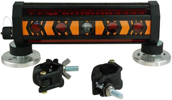 Johnson Level & Tool 40-6791 Machine Mountable 360 Degree Detector with Clamp and Magnet, 360°, Red Beam, 1 Laser Detector