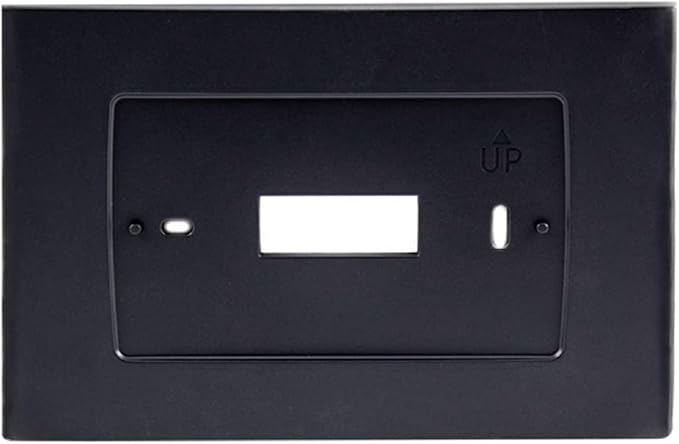 SA5B Wall Plate for Sen si Touch Wi-Fi Thermostat ST75,Black (5 Pack)