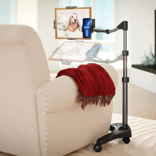 LEVO G2 Essential Tablet Floor Stand Tablet PCs, iPads, iPad mini, New iPad Pro, Galaxy, Nexus, Xoom, Surface Pro, Miix, Nook, Fire, and Other Tablets and e Readers Black Color