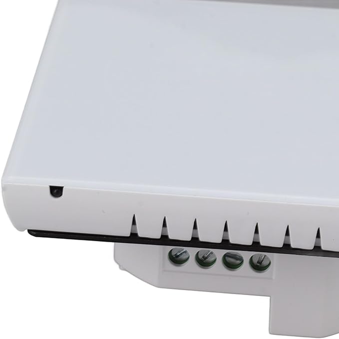 Programmable Thermostat, Ultra Slim 13mm Smart Thermostat for Office (White)